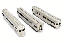 Load image into Gallery viewer, HO Brass S. Soho & Co. IT - Illinois Terminal 3-Unit Streamliner Set Nickel-Silver Plated