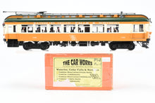 Load image into Gallery viewer, O Brass The Car Works WCF&M - Waterloo, Cedar Falls and Northern Combine No. 140 (As Built) Powered, Factory Painted w/Interior Details Added