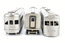 Load image into Gallery viewer, HO Brass S. Soho & Co. IT - Illinois Terminal 3-Unit Streamliner Set Nickel-Silver Plated