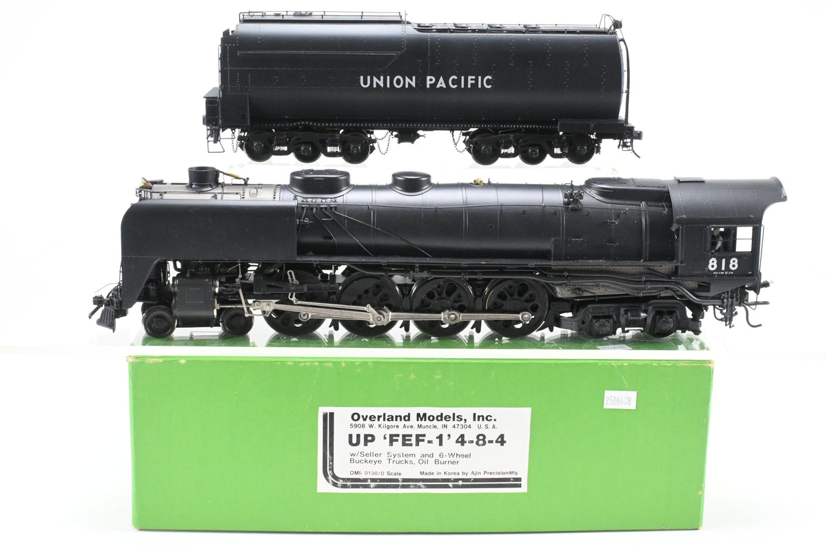 O Brass OMI - Overland Models, Inc. UP - Union Pacific FEF-1 4-8-4