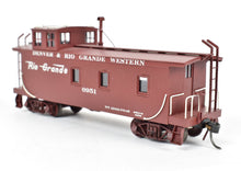 Load image into Gallery viewer, HO Brass PFM - Pacific Fast Mail D&RGW - Denver & Rio Grande Western Wood Caboose No. 0951 CP