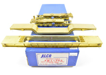 Load image into Gallery viewer, HO Brass Alco Models PRR - Pennsylvania Railroad FW-1 & FD-2 Depressed Center -Thru Well Flat Car u/p