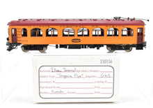 Load image into Gallery viewer, HO Brass GSB Rail Associates IT - Illinois Traction Tangerine Flyer Powered Coach Custom Painted No. 273 NO BOX