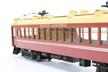 Load image into Gallery viewer, HO Brass CON Suydam PE - Pacific Electric "San Berdoo Twelve" Steel Interurban Coach Custom Painted No. 1222 MISSING ONE DRIVE BAND