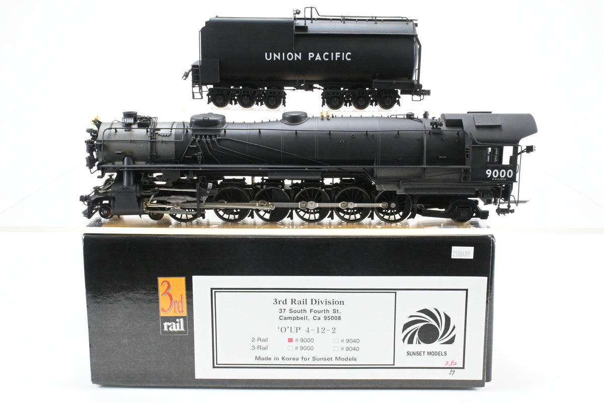 O Brass Sunset Models Third Rail UP - Union Pacific 9000 Class 4