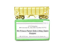 Load image into Gallery viewer, HO Brass AWE Enterprises, Inc. Rock Island/Frisco Panel Side 2-Bay Open Hopper