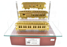 Load image into Gallery viewer, HO Brass Beaver Creek 3 Car Oldtime Set "Collector's Edition" Baggage, Combine and Coach; Various Roads