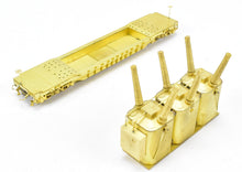 Load image into Gallery viewer, HO Brass OMI - Overland Models, Inc. C&O - Chesapeake & Ohio Greenville 55' Well Car w/ Transformer Load