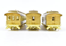 Load image into Gallery viewer, HO Brass Beaver Creek Model Co. Various Roads or Yosemite Valley 3-Car Oldtime Set