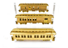 Load image into Gallery viewer, HO Brass PFM - Fujiyama Yosemite Valley and Various Roads 3-Car Wood Passenger Car Set Baggage, Combine, and Coach