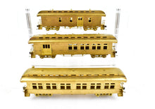 Load image into Gallery viewer, HO Brass PFM - Fujiyama Yosemite Valley and Various Roads 3-Car Wood Passenger Car Set Baggage, Combine, and Coach