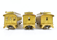 Load image into Gallery viewer, HO Brass PFM - Fujiyama Yosemite Valley and Various Roads 3-Car Wood Passenger Car Set Baggage, Combine, and Coach