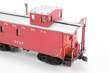 Load image into Gallery viewer, HO Brass Hallmark Models WAB - Wabash Standard Steel Caboose Custom Painted