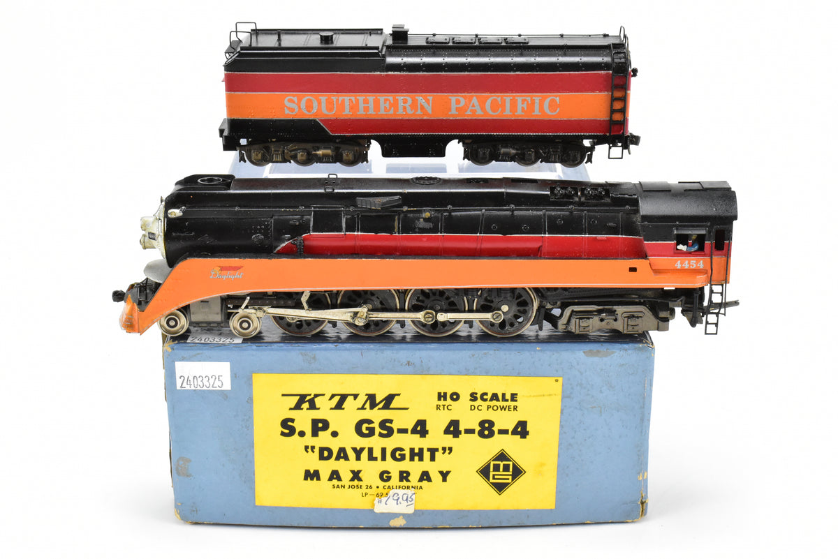 HO Brass Max Gray SP - Southern Pacific Class GS-4 4-8-4 Skirted