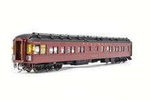 Load image into Gallery viewer, HO NEW Brass TCY - The Coach Yard CB&Q - Burlington Route/PRR - Pennsylvania Railroad Pullman "Trimount" Buffet-Solarium-Lounge FP