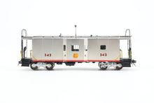Load image into Gallery viewer, HO Brass OMI - Overland Models, Inc. KCS - Kansas City Southern Bay Window Caboose #323 to 358 Plated Custom Finished No. 343