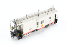 Load image into Gallery viewer, HO Brass OMI - Overland Models, Inc. KCS - Kansas City Southern Bay Window Caboose #323 to 358 Plated Custom Finished No. 343