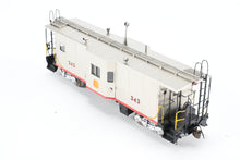 Load image into Gallery viewer, HO Brass OMI - Overland Models, Inc. KCS - Kansas City Southern Bay Window Caboose #323 to 358 Plated Custom Finished No. 343