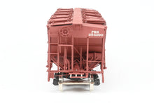 Load image into Gallery viewer, O Brass PSC - Precision Scale Co. PRR- Pennsylvania Railroad H-30 70-Ton Covered Hopper, Factory Painted Red No. 254290