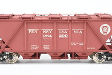 Load image into Gallery viewer, O Brass PSC - Precision Scale Co. PRR- Pennsylvania Railroad H-30 70-Ton Covered Hopper, Factory Painted Red No. 254290
