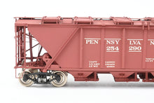 Load image into Gallery viewer, O Brass PSC - Precision Scale Co. PRR- Pennsylvania Railroad H-30 70-Ton Covered Hopper, Factory Painted Red No. 254290