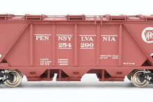 Load image into Gallery viewer, O Brass PSC - Precision Scale Co. PRR- Pennsylvania Railroad H-30 70-Ton Covered Hopper, Factory Painted Red No. 254290