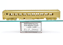 Load image into Gallery viewer, HO Brass W&R Enterprises NP - Northern Pacific Arch Window Coach Nos. 1370 - 1379