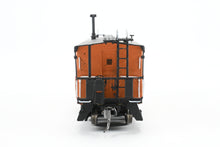 Load image into Gallery viewer, HO Brass OMI - Overland Models, Inc. MILW - Milwaukee Road Bay Window Caboose With Straight Trucks CP No. 992089 w/ Lines West 3D Printed Trucks AS-IS
