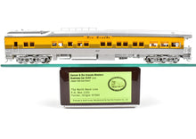 Load image into Gallery viewer, HO Brass NBL - North Bank Line D&RGW - Denver & Rio Grande Western "107" (2nd) Business Car Aspen Gold & Silver