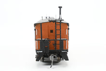 Load image into Gallery viewer, HO Brass OMI - Overland Models, Inc. MILW - Milwaukee Road Bay Window Caboose With Straight Trucks CP No. 992089 w/ Lines West 3D Printed Trucks AS-IS