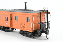 Load image into Gallery viewer, HO Brass OMI - Overland Models, Inc. MILW - Milwaukee Road Bay Window Caboose With Straight Trucks CP No. 992089 w/ Lines West 3D Printed Trucks AS-IS
