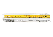Load image into Gallery viewer, HO Brass NBL - North Bank Line D&RGW - Denver & Rio Grande Western "107" (2nd) Business Car Aspen Gold & Silver