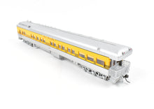 Load image into Gallery viewer, HO Brass NBL - North Bank Line D&RGW - Denver & Rio Grande Western "107" (2nd) Business Car Aspen Gold & Silver
