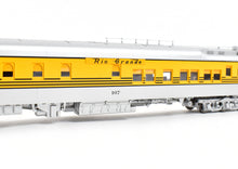 Load image into Gallery viewer, HO Brass NBL - North Bank Line D&RGW - Denver & Rio Grande Western "107" (2nd) Business Car Aspen Gold & Silver