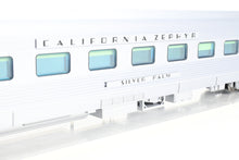 Load image into Gallery viewer, O Atlas “O" CB&Q/D&RGW/WP California Zephyr 16-Section Sleeping Car WP - Western Pacific “Silver Palm”