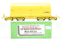 Load image into Gallery viewer, HO Brass CON OMI - Overland Models, Inc. UP - Union Pacific NASA Shuttle Solid Rocket Motor Rail Car Factory Painted No. 50029