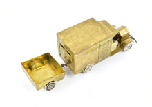Load image into Gallery viewer, HO Brass Red Ball Various Roads Rail Truck with Trailer