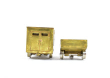 Load image into Gallery viewer, HO Brass Red Ball Various Roads Rail Truck with Trailer