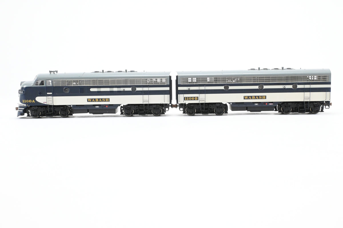 HO Athearn Genesis WAB - Wabash EMD F7A/F7B Phase I Set FP Nos