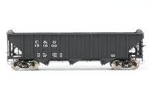 Load image into Gallery viewer, O Brass PSC - Precision Scale Co. C&O - Chesapeake & Ohio 70-Ton 3-Bay Hopper Factory Painted No. 151500
