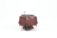 Load image into Gallery viewer, HOn3 Blackstone Models D&RGW - Denver & Rio Grande Western Drop Bottom Gondola Flying Grande Herald No. 845
