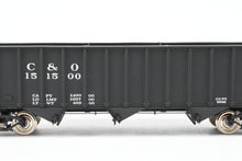 Load image into Gallery viewer, O Brass PSC - Precision Scale Co. C&O - Chesapeake & Ohio 70-Ton 3-Bay Hopper Factory Painted No. 151500