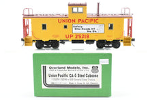 Load image into Gallery viewer, O Brass OMI - Overland Models, Inc. UP - Union Pacific CA-5 Steel Caboose W/ GSI General Steel Trucks Pro-Painted No. 25218
