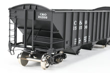 Load image into Gallery viewer, O Brass PSC - Precision Scale Co. C&O - Chesapeake & Ohio 70-Ton 3-Bay Hopper Factory Painted No. 151500