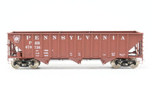 Load image into Gallery viewer, O Brass PSC - Precision Scale Co. PRR - Pennsylvania Railroad 70-Ton 3-Bay Hopper Factory Painted No. 670736