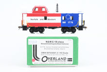 Load image into Gallery viewer, HO Brass OMI - Overland Models, Inc. N&W – Norfolk & Western C-18 Class Streamlined Cupola Caboose Factory Painted No. 1776 Bicentennial Scheme