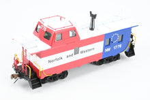 Load image into Gallery viewer, HO Brass OMI - Overland Models, Inc. N&W – Norfolk & Western C-18 Class Streamlined Cupola Caboose Factory Painted No. 1776 Bicentennial Scheme