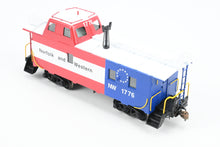 Load image into Gallery viewer, HO Brass OMI - Overland Models, Inc. N&W – Norfolk & Western C-18 Class Streamlined Cupola Caboose Factory Painted No. 1776 Bicentennial Scheme
