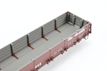 Load image into Gallery viewer, HOn3 Blackstone Models D&RGW - Denver & Rio Grande Western Drop Bottom Gondola Flying Grande Herald No. 882