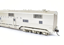 Load image into Gallery viewer, HO Brass CIL - Challenger Imports CB&Q - Burlington Route EMD E5 A/B Set FP 9912A "Silver Meteor"